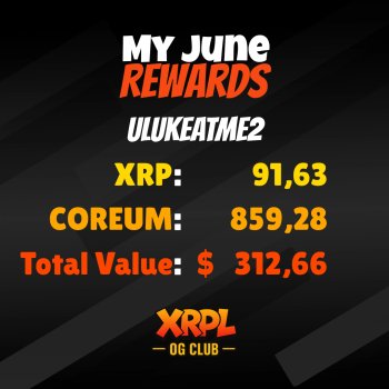 These are some pretty juicy rewards for holding NFTs. And the nice thing about it is they are set to come back each month...👀🔥
<a href="/XRPLOGCLUB/">XRPL OG CLUB</a> <a href="/cryptovieb/">Ovie</a>