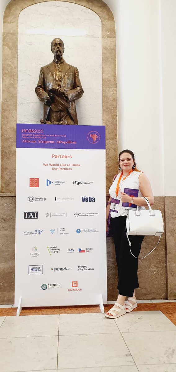 ACRA_Impact's tweet image. 🌍 ACRA was proudly represented at #ECAS2025 in Prague! Through its founder Soumaya Zaddem, ACRA joined vital conversations on African futures, climate resilience &amp;amp; sustainable agriculture. A meaningful continuation after #ECAS2023 in Cologne. #AfricanStudies #ACRA