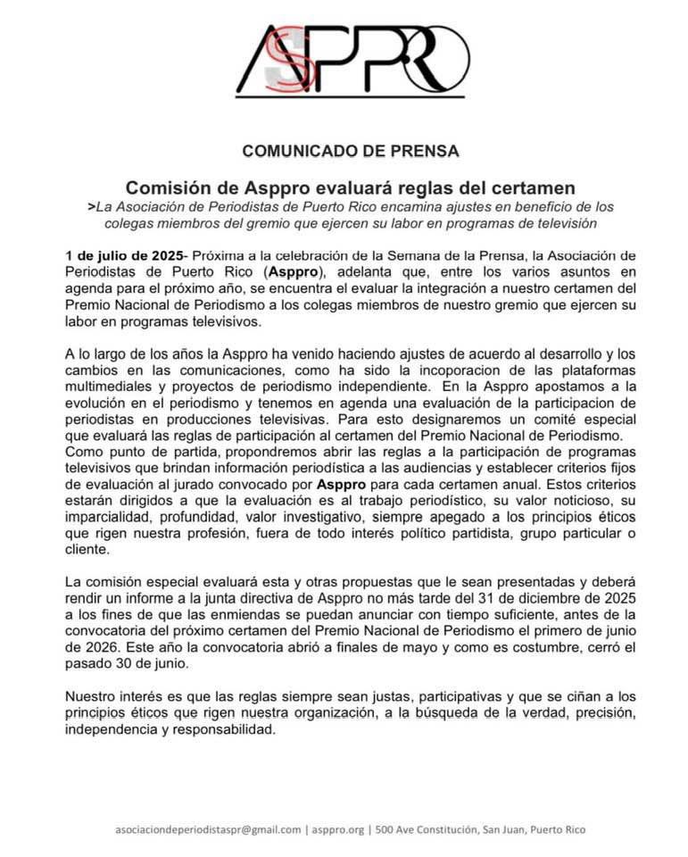 Bárbara J. Figueroa (@barbarajosefina) on Twitter photo Gracias a la <a href="/asppro_oficial/">AsocPeriodistasPR</a> por la apertura a la conversación seria y respetuosa del tema. Estaremos pendientes a las acciones del comité. Gracias a la <a href="/asppro_oficial/">AsocPeriodistasPR</a> por la apertura a la conversación seria y respetuosa del tema. Estaremos pendientes a las acciones del comité.