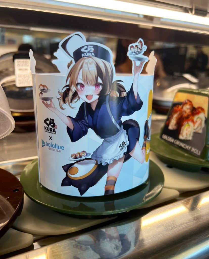 anhdangerous's tweet image. Taking my normie friends to Kura for lunch today.
Friends: “So why are we having sushi today?”
Me: “N-no reason haha…”