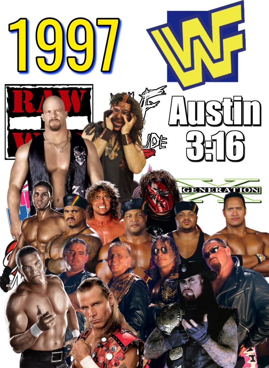 What's your favorite year in wrestling?

We'll start...