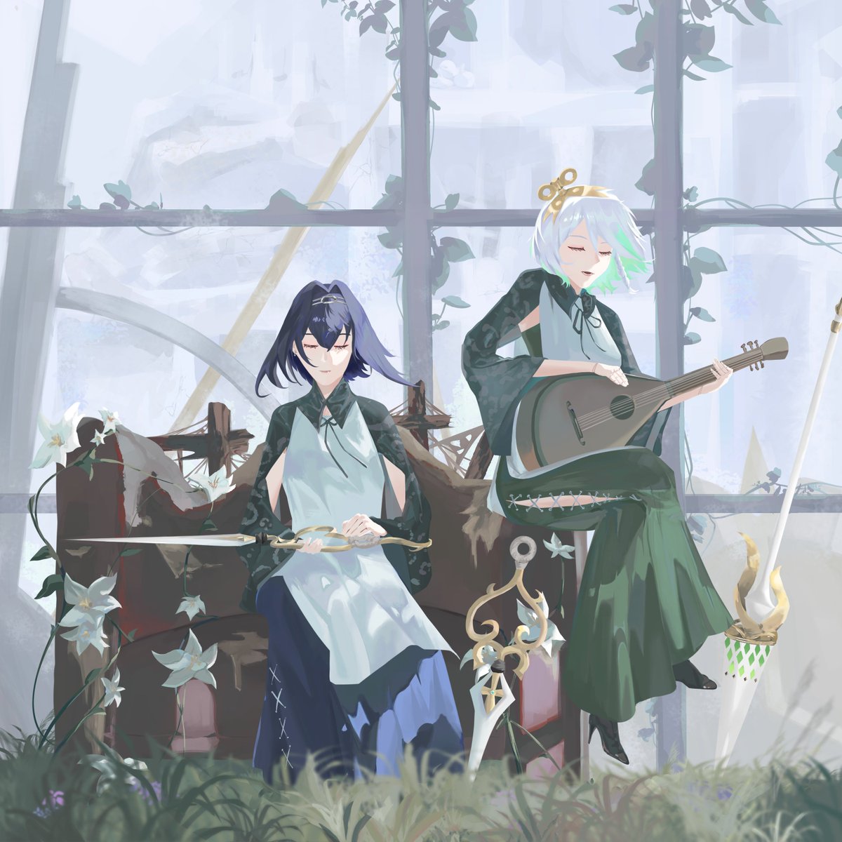 Song of the Ancients // Master Study
#Immergination #kronillust