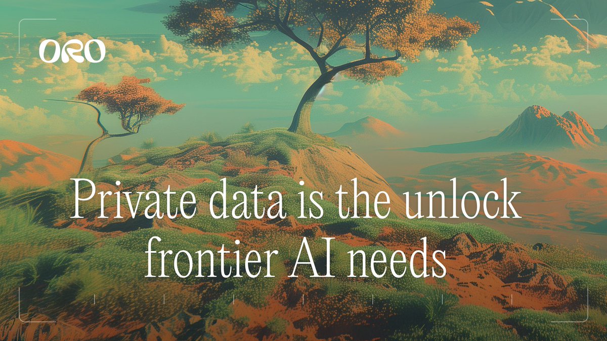 muzakybfdh's tweet image. Lets talk about ORO AI by @getoro_xyz
A unique platform. Transform your data into a valuable resource for AI innovation with top-tier security.

Earn rewards while shaping the future of tech.
#OROAI #DataValue #TechFuture