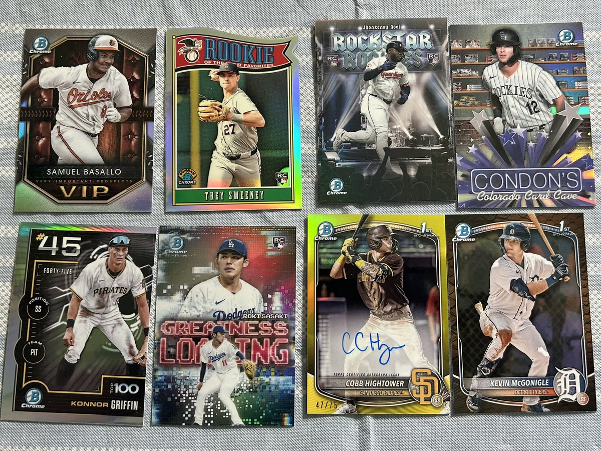 Hit a Bowman blaster restock at Wal-Mart tonight and it was a fun rip! <a href="/CardPurchaser/">Card Purchaser</a> <a href="/TheHobby247/">The Hobby 24/7</a>