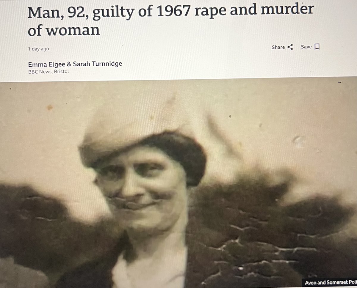 Ryland Headley, a 92-year-old man, has been found guilty of the rape and murder of a Bristol woman in a case that remained unsolved for nearly six decades.

Louisa Dunne, 75, was found strangled on her living room floor by a neighbour on Britannia Road in Easton, Bristol, on 28