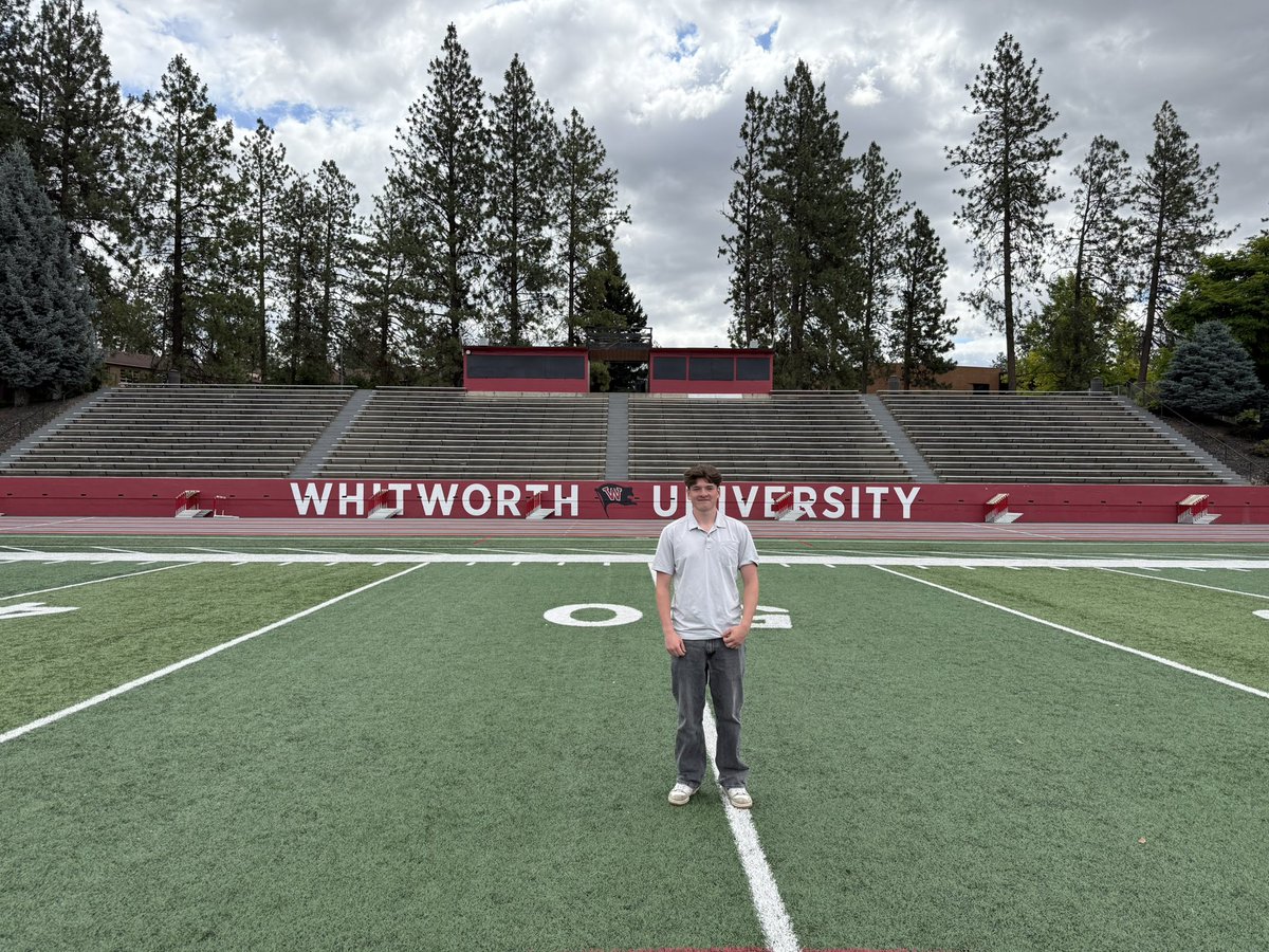 Tom Lacy (@tlacy_177) on Twitter photo Had an awesome time visiting Whitworth University and getting to meet coaches. Thank you coaches <a href="/CoachJrodg/">Jake Rodgers</a> and <a href="/CoachMurph67/">Alex Murphy</a> for a great visit.
<a href="/WhitworthFB/">Whitworth FB</a> <a href="/CoachSalle/">Coach Salle</a> <a href="/JWilley3/">John Willey</a> Had an awesome time visiting Whitworth University and getting to meet coaches. Thank you coaches <a href="/CoachJrodg/">Jake Rodgers</a> and <a href="/CoachMurph67/">Alex Murphy</a> for a great visit.
<a href="/WhitworthFB/">Whitworth FB</a> <a href="/CoachSalle/">Coach Salle</a> <a href="/JWilley3/">John Willey</a>