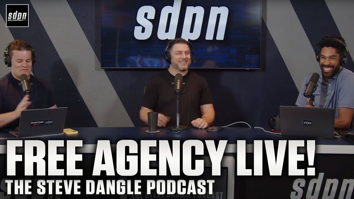 🚨 NEW #SDP! 🚨

From Mitch Marner to Michael Pezzetta, NHL Free Agency is under way and we've got A LOT to talk about!

🎧: bit.ly/4k0SHnZ
📺: bit.ly/4eu8vyd