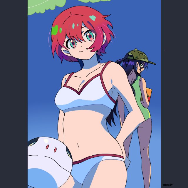 emya26's tweet image. 海🏖️
#GQuuuuuuX #ジークアクス