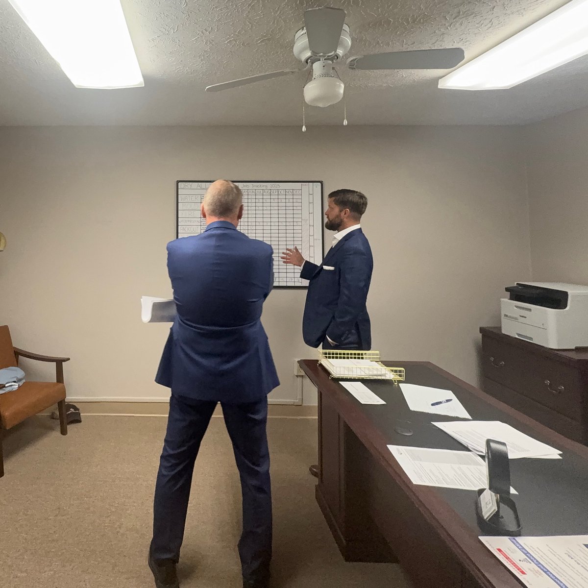 Not every meeting is a headline.
Some are just two leaders, a wall of numbers, and honest talk about what’s working—and what’s not.
Growth doesn’t happen by accident.
It happens in moments like this.
#Leadership #GrowthMindset #CEOlife  #ProgressOverPerfection