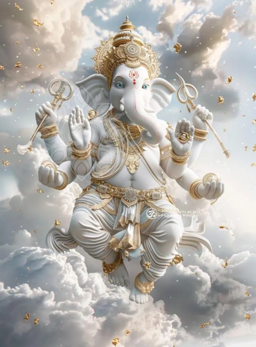 सनातन धर्म की जय  🚩 
नमस्ते ब्रह्मरूपाय विष्णुरूपाय ते नमः
नमस्ते रुद्ररूपाय करिरूपाय ते नमः।
विश्वरूपस्वरूपाय नमस्ते ब्रह्मचारिणे
भक्तप्रियाय देवाय नमस्तुभ्यं विनायक।।
प्रथम पूज्य गणेश भगवान की कृपा हम
 सब पर हमेशा बनी रहे।
ॐ श्री गणेशाय नमः
🚩🙏🙏

#Hindu
#Sanatani
