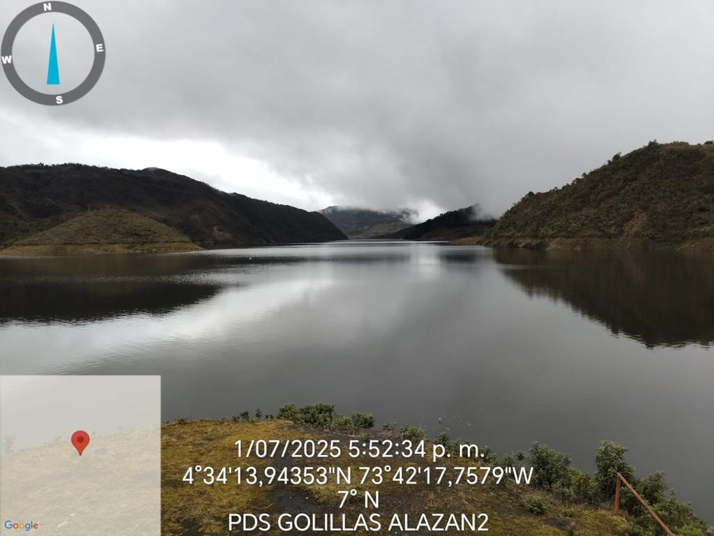 CarlosFGalan's tweet photo. Esta madrugada, el Sistema Chingaza superó el 80% de llenado. 

Desde agosto de 2022, hace más de 1000 días, el sistema no estaba en ese nivel. Bogotá vive. https://t.co/S6rJLQFfOB