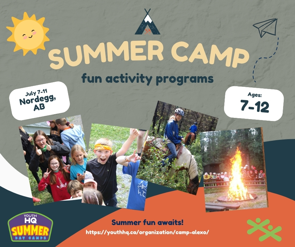 Are you ready for the Wapiabi Summer Camp?

Well it's time to get ready, Camp Alexo's next camp starts July 7!

Register today by visiting the following link!
bgcreddeer.campbrainregistration.com