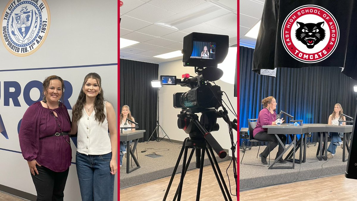 We're proud of our East Aurora High School Class of 2025 Graduates! Make sure to watch this Good Morning Aurora interview with Karina Villagran, who served as our 2024-2025 Student Board Member! Congratulations Karina!  youtube.com/live/t3m4M3dK6… #easd131 #reachyourfullpotential