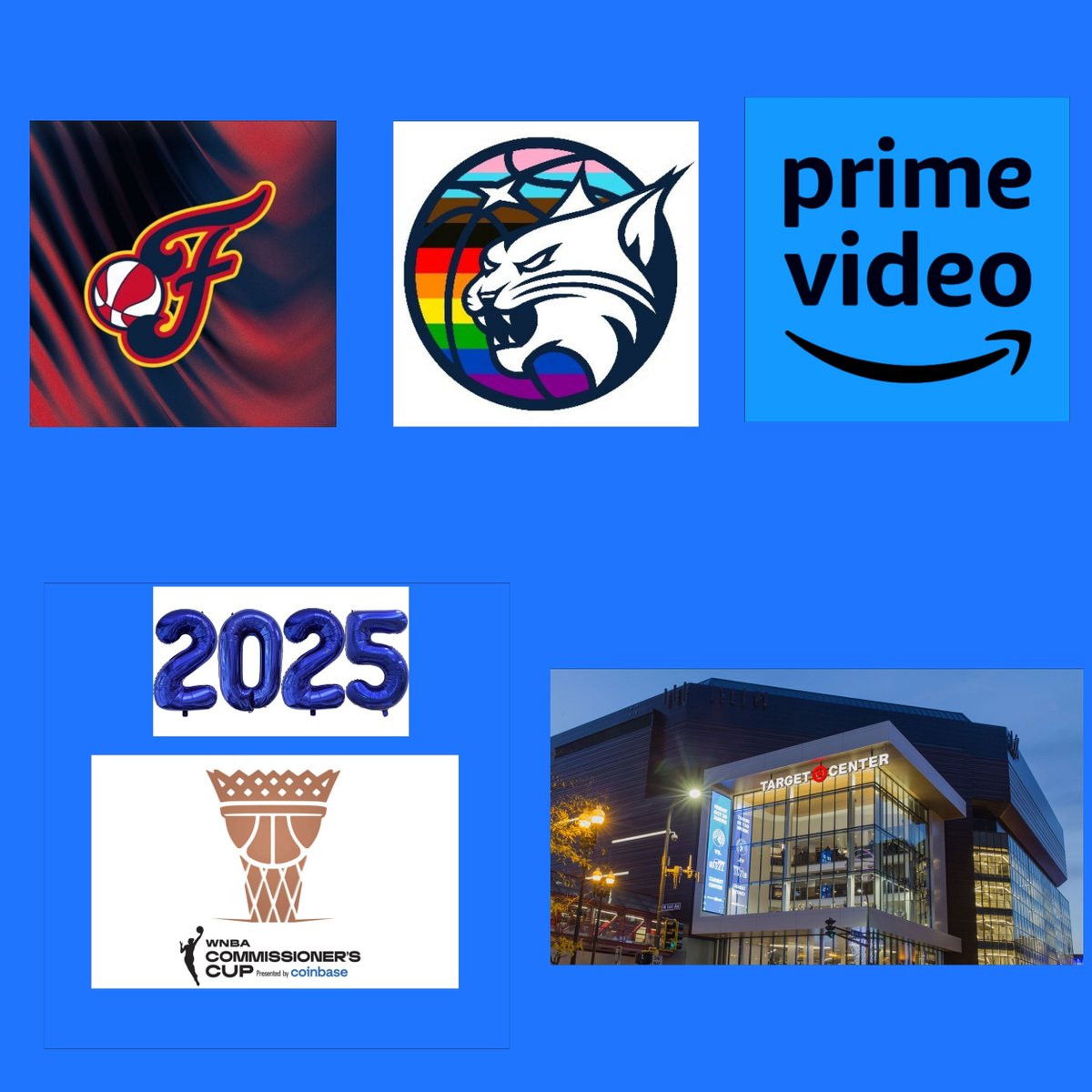 4MEDLEN's tweet image. LIVE #WNBA on Prime Video 2025 #CommissionersCup Championship Game #INDvsMIN Indiana at Minnesota from Target Center in Minneapolis, Minnesota