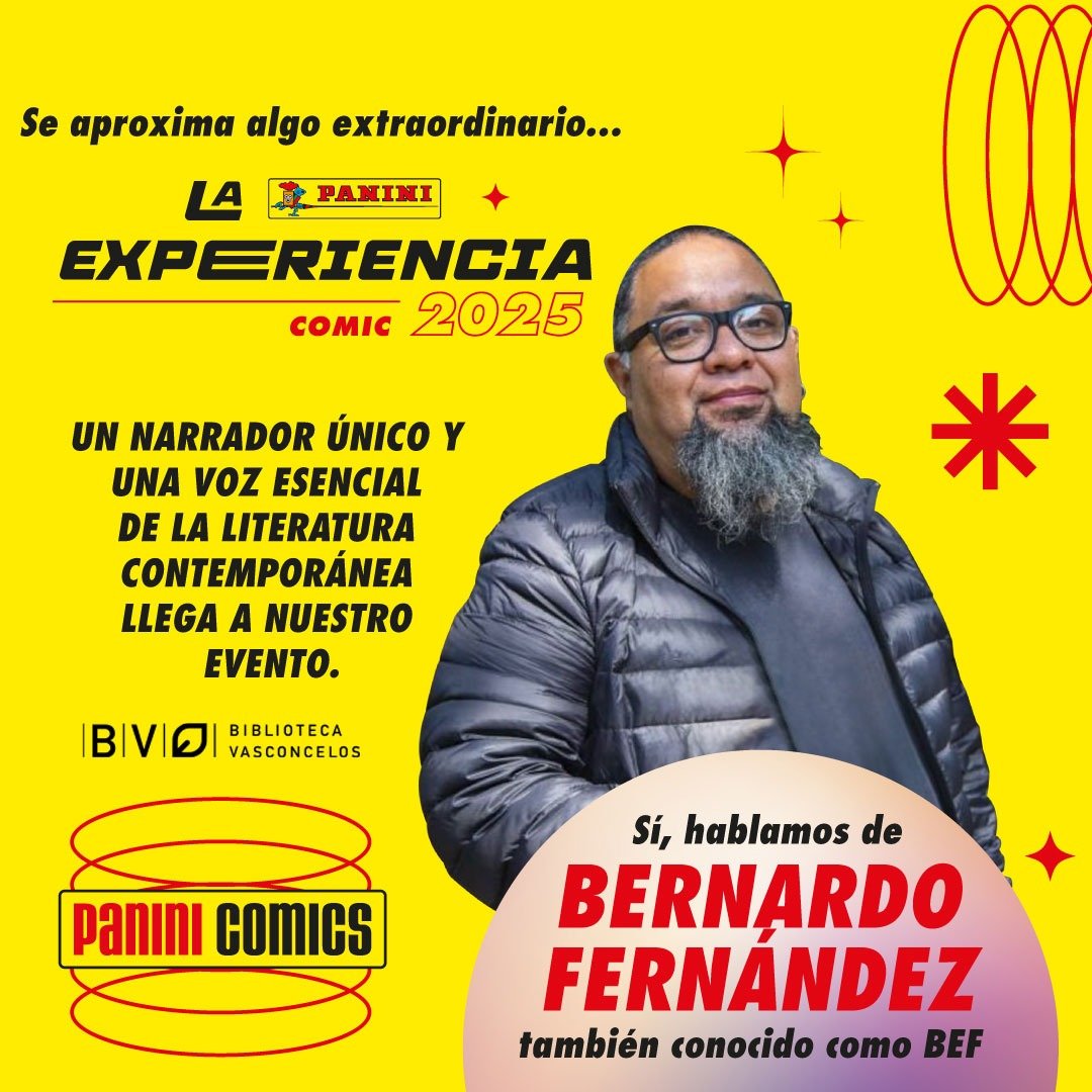 BEF llega a La Experiencia con una trayectoria única: del doblaje al cómic, de la voz al trazo. ✏️🎙️
Ha dado vida a personajes con palabra y tinta. Su historia es tan sonora como visual.
 
#LaExperienciaPanini