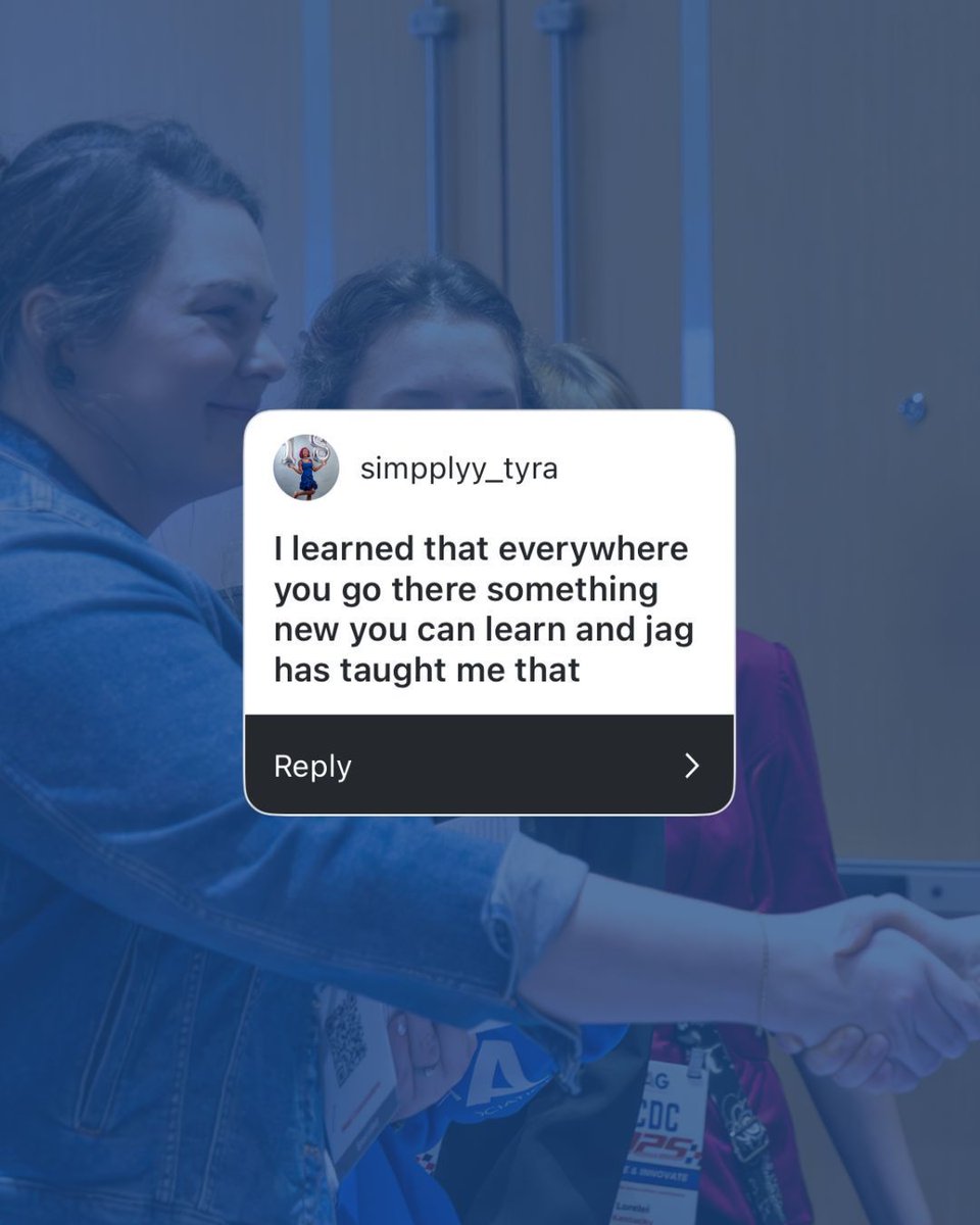 Student quote of the week!

#student #leadership #nonprofit