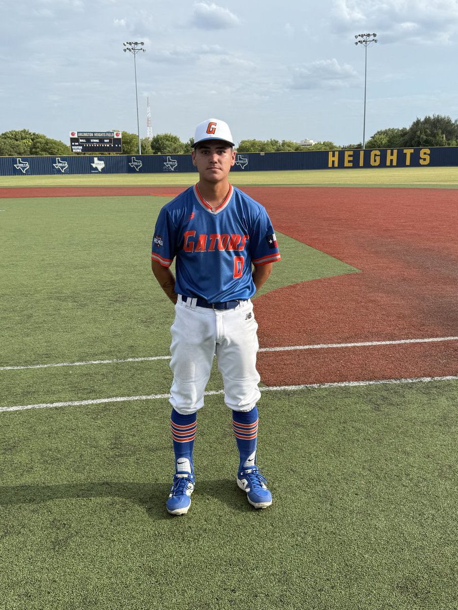 FiveToolCollege's tweet photo. F: @FWGatorball Collegiate 8, TBT Ballers Collegiate 7
PoG: @GanniCade 6 IP, 7K, 3H, R
Hitter: @Trey_Ramirez01 2-3, 2 RBI, R https://t.co/ksDsaTc56T