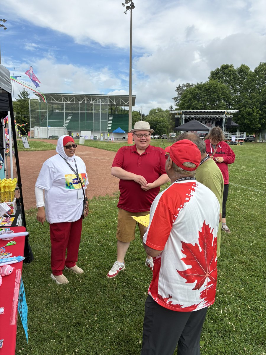 Bryan May (@_bryanmay) on Twitter photo I always treasure catching up with community members, small business owners, and local organizations at our Canada Day booth at Riverside Park. 
Thank you to everyone who stopped by! 🇨🇦 I always treasure catching up with community members, small business owners, and local organizations at our Canada Day booth at Riverside Park. 
Thank you to everyone who stopped by! 🇨🇦