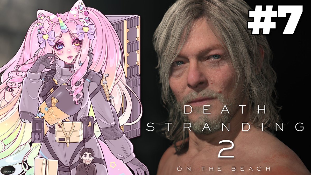 seiviolette's tweet photo. Let's gooooo! It's Death Stranding 2 time! I'm ready... are youuuuu? XD

Stream starts now!💗 https://t.co/95XFwUW5lA