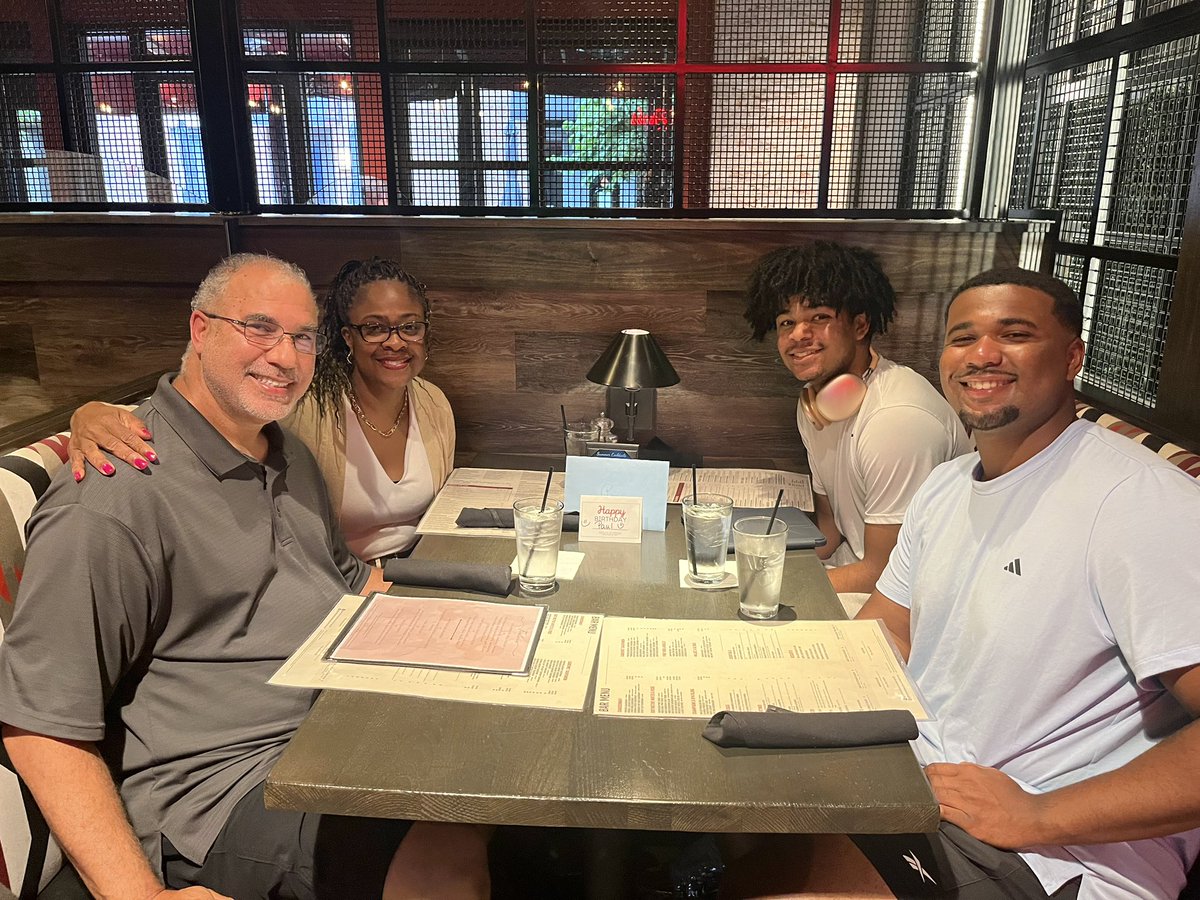 Celebrating with family tonight at the Red Rock Cafe