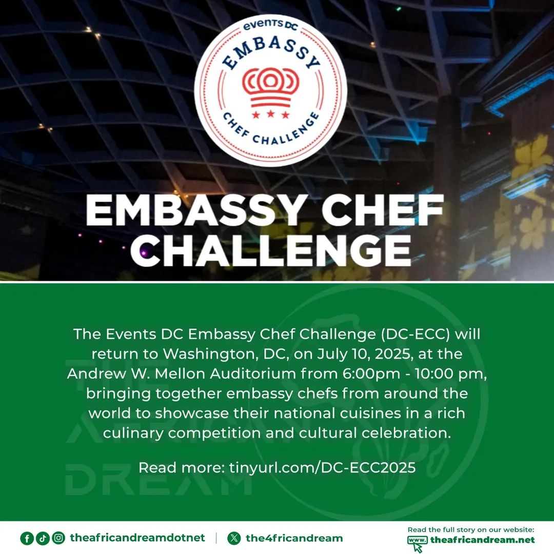 ChefFrancisOtoo's tweet image. After years of competing & scoring great wins, Executive Chef Francis Otoo returns again to Events DC Embassy Chef Challenge (DC-ECC) on July 10, 2025 - this time as a judge - where he joins the team to select the best embassy chefs from around the world: tinyurl.com/DC-ECC2025
