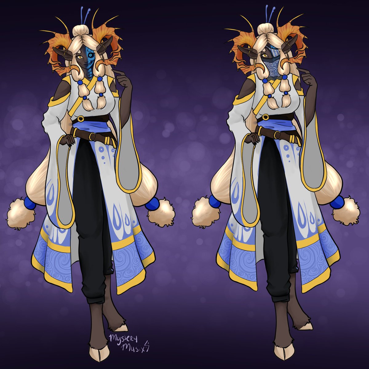 A recent #dndoc of mine, Alriyah!

#tiefling #drow #elf #dnd #dnd5e #character #art #commissionsopen