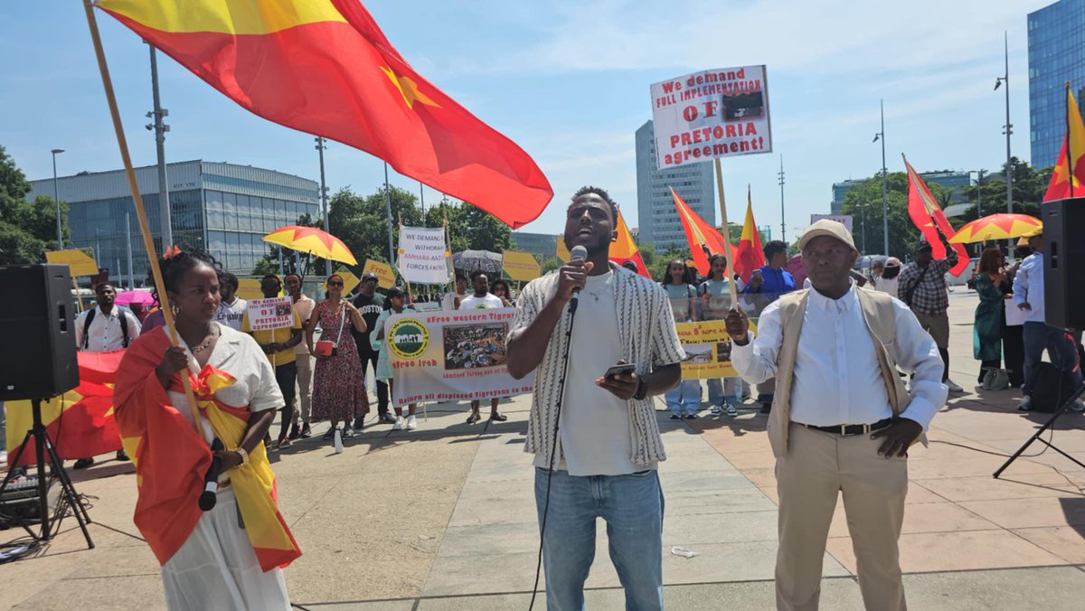 kbguesh's tweet photo. 1/7🕊️ A Message to Our Tigrayan Leaders, Elders, and Religious Fathers 🕊️
I am Kbrom — a young Tigrayan who loves my people and my homeland. Today I want to say this from the bottom of my heart: We must not fight each other.
We have suffered enough. Our mothers, fathers, sisters, https://t.co/E13FS7YaZ9