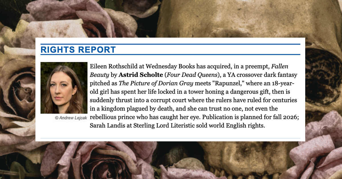 New book news!!! 

FALLEN BEAUTY will be hitting shelves Fall 2026!

#Authors #fantasybooks #YAbooks