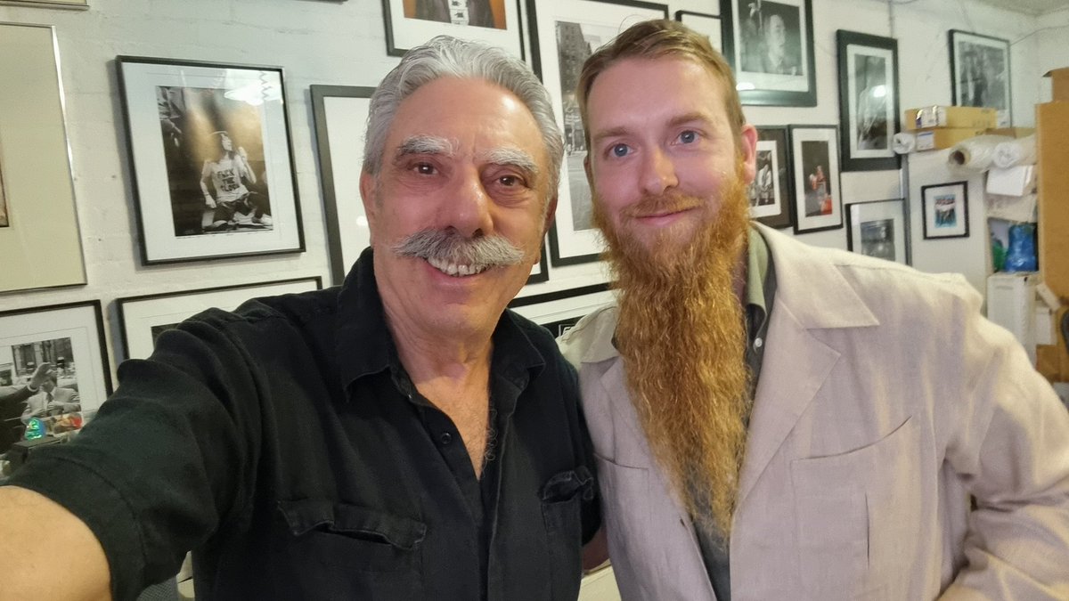 I had a wonderful afternoon with the great photographer Allan Tannenbaum, His work is truly inspiring! #watchthisspace
