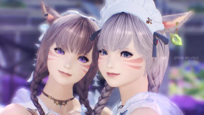 かわみこちゃん #FF14 #ミコッテ