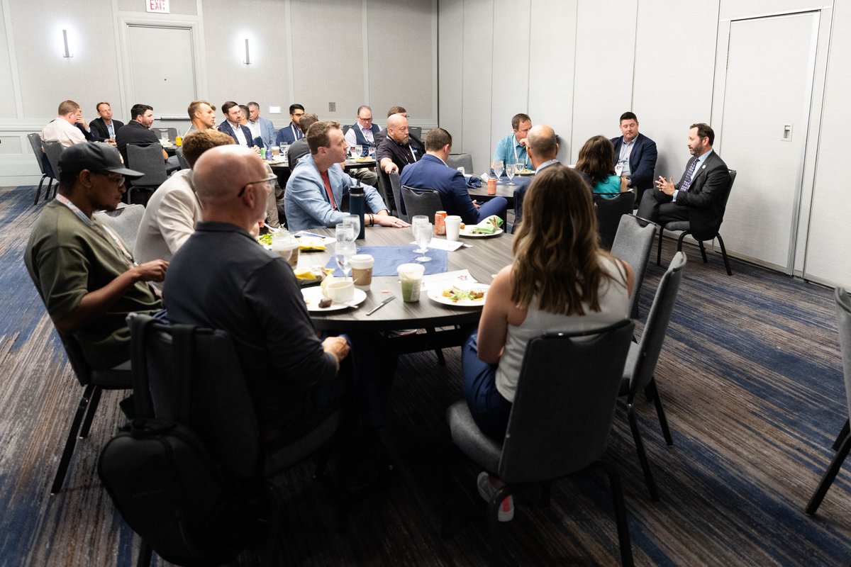 FSGAtweets's tweet image. A big thank you to Illinois Gaming Board Administrator Marcus D. Fruchter for helping us kick off day 1 at the 2025 Summer Conference with a fantastic Q&amp;amp;A at our Leadership Lunch. #FSGASummer2025