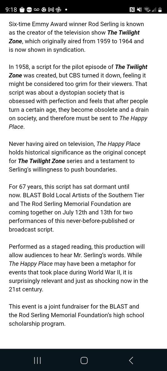 A more detailed look at what The Happy Place is.  #Zoners #TwlightZone