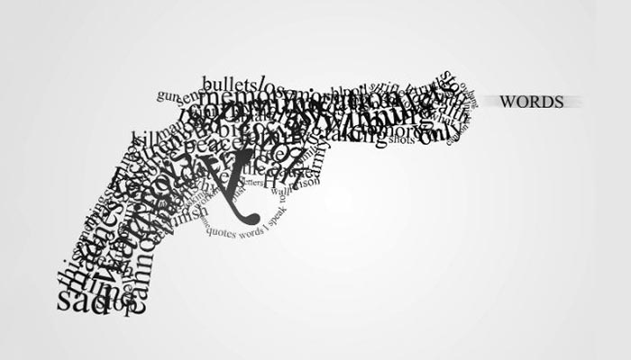 SabaAerial's tweet photo. در این دنیا،
"کلمات"
 بیشتر از گلوله ها آدم کشته اند... https://t.co/piqAvkQyS1
