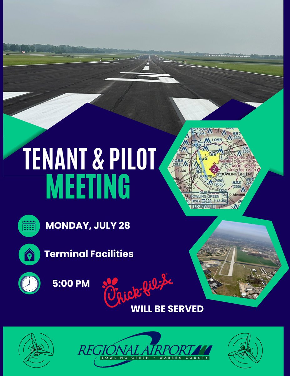 Mark your calendars for the upcoming Tenant &amp; Pilot Meeting.