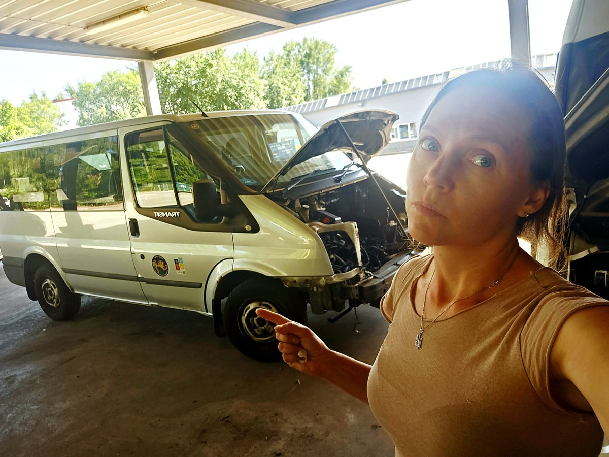 LadyBugFella's tweet image. 😞the car in the first photo will remain in Germany until the circumstances are clarified and 🚙repaired. It may take a while. We were forced to look for an alternative...
The @UADE2024 team is asking for your help in financing a new car🙏
paypal.com/donate?campaig…
THANK YOU!