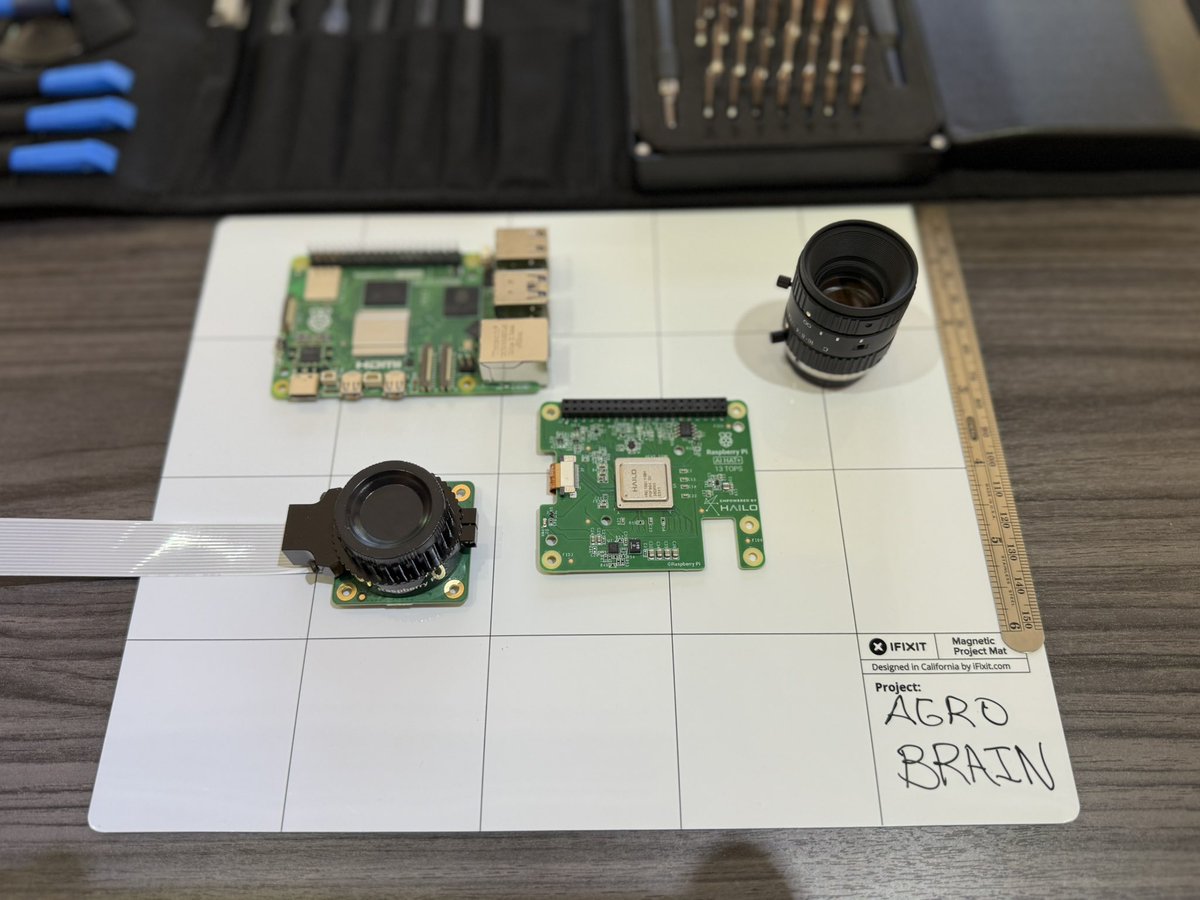 New modifications to the Spectral Cameras of the Agro Brain Project for better resolution and data collection within the greenhouse area where we are experimenting with the MARS REGOLITH, sponsored by the Space Resources Technology Lab. With this type of cameras, we will be able