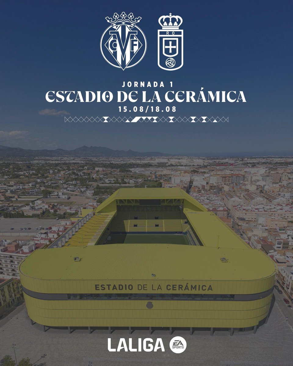 Real Oviedo (@realoviedo) on Twitter photo 🔵 ¡Ya conocemos nuestro camino en <a href="/LaLiga/">LALIGA</a>!
📅 Primera jornada: <a href="/VillarrealCF/">Villarreal CF</a>
📅 Última jornada: <a href="/RCD_Mallorca/">RCD Mallorca</a>
De principio a fin, 𝐬𝐢𝐞𝐦𝐩𝐫𝐞 𝐉𝐮𝐧𝐭𝐨𝐬.
#RealOviedo 🔵⚪ 🔵 ¡Ya conocemos nuestro camino en <a href="/LaLiga/">LALIGA</a>!
📅 Primera jornada: <a href="/VillarrealCF/">Villarreal CF</a>
📅 Última jornada: <a href="/RCD_Mallorca/">RCD Mallorca</a>
De principio a fin, 𝐬𝐢𝐞𝐦𝐩𝐫𝐞 𝐉𝐮𝐧𝐭𝐨𝐬.
#RealOviedo 🔵⚪