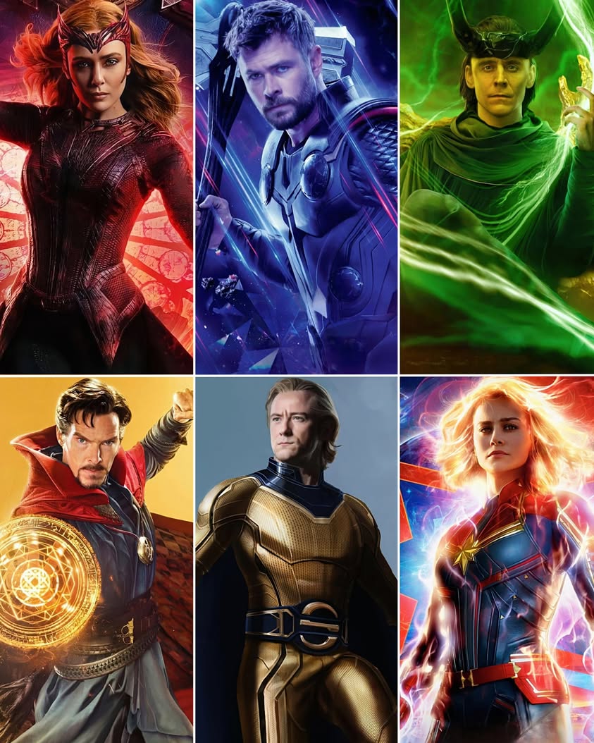 The most powerful characters in the MCU 🔥