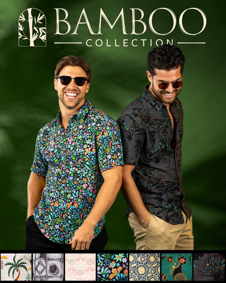 RSVLTS's tweet image. The Grand Roosevelts Resort welcomes you to an all-new round of the Bamboo Collection 🥥 🌴

rsvlts.com/collections/ba…

#Bamboo #RSVLTS