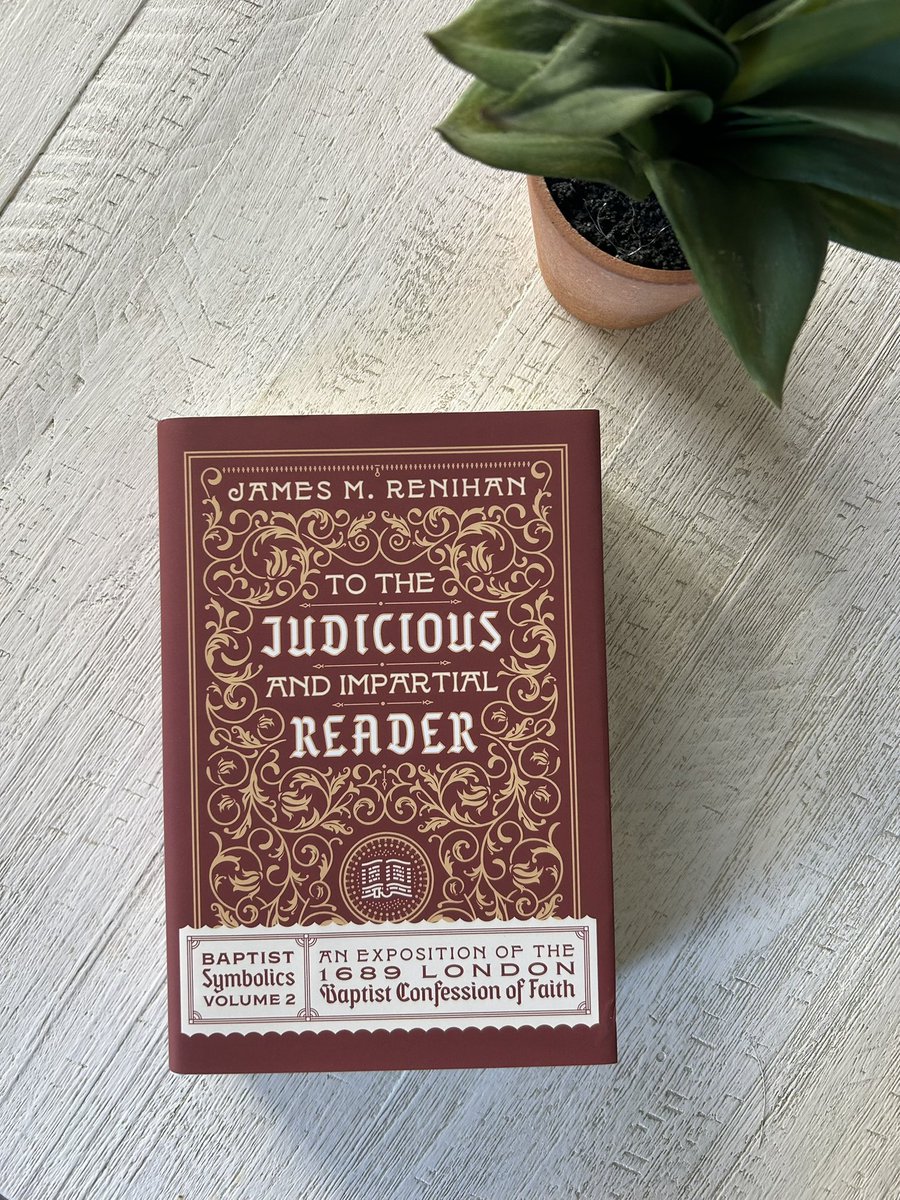 “Salvation is accomplished by means of covenant.”

— James M. Renihan, To The Judicious and Impartial Reader, 14.