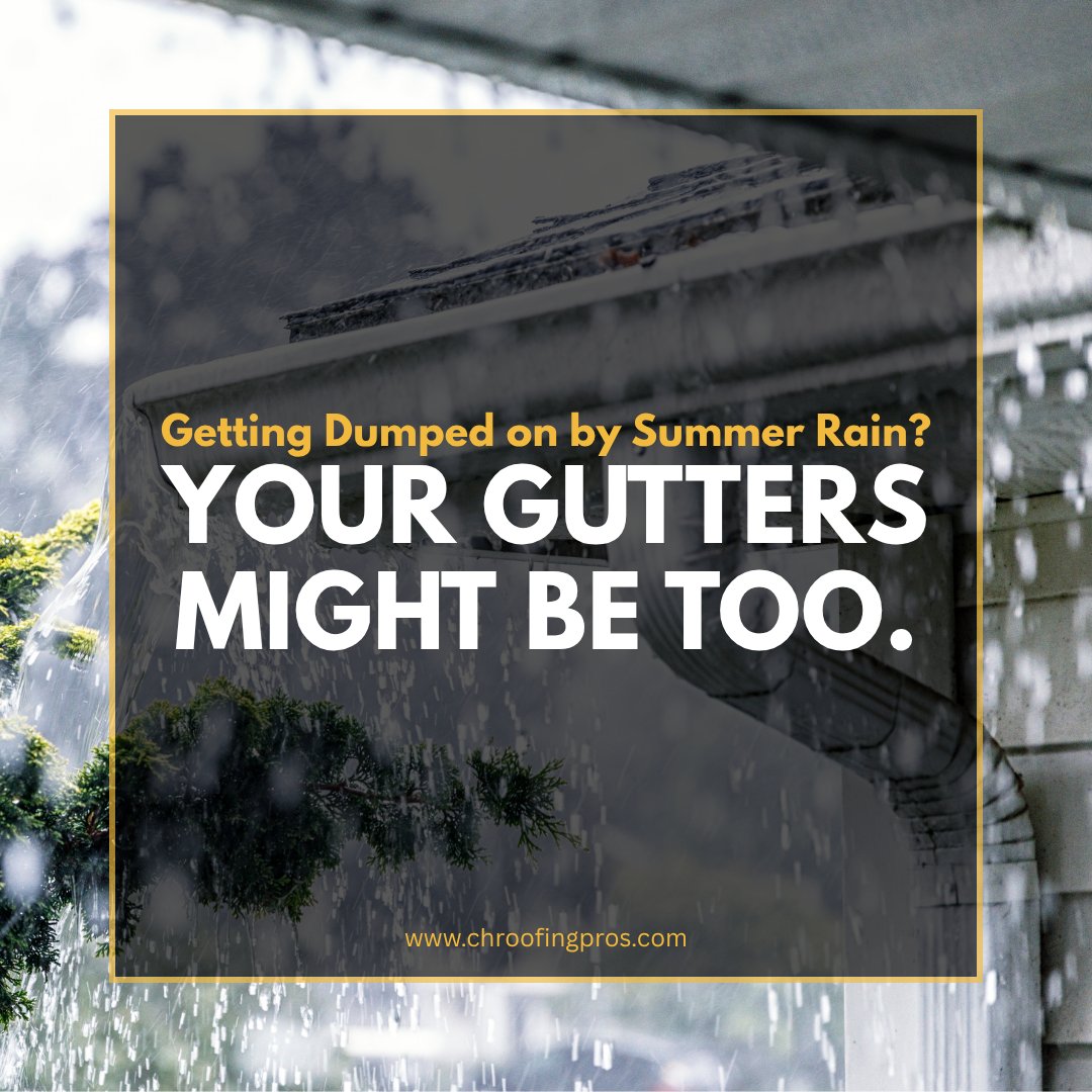 chroofingpros's tweet image. Are your gutters ready for summer storms? 🌧️
 Clogged or damaged gutters can lead to leaks, flooding &amp;amp; costly repairs.
CH Roofing &amp;amp; Exteriors keeps your home protected—top to bottom. 🏠
✅ Schedule your inspection today!
 #Roofing #GutterCheck #CHRoofing #StormReady