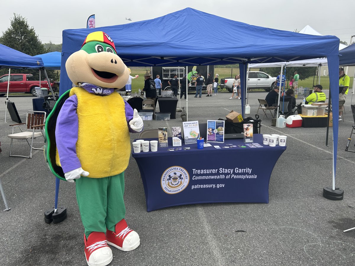 Treasury had a great time at the Cumberland Co. Public Safety Fair last week! We always enjoy connecting with families and sharing how Treasury programs like PA 529 and Keystone Scholars can help set them up for success. We helped return more than $6,900 in unclaimed property!