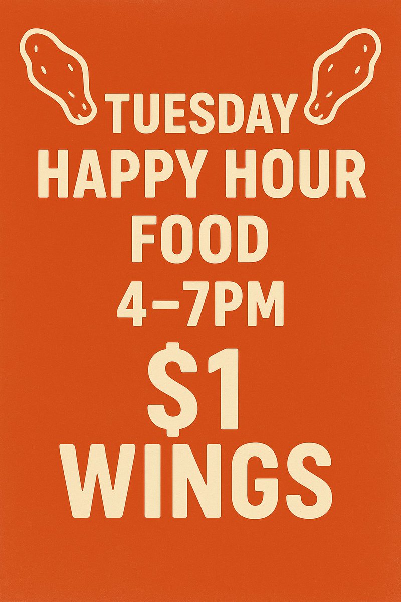 📢 Happy Hour Alert! 🍗🔥

It’s Tuesday so you know what that means... $1 Wings from 4 to 7 PM! 🍻🎉

Tag your crew, grab a drink, and let’s feast! 🍗🍺

📍 Wingo’s Gloverpark 
#HappyHour #DollarWings #Georgetown #GeorgetownEats #WingosDC