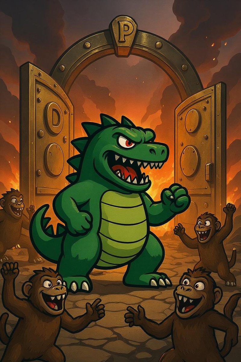 In crypto, you're either:
 🐑A normie
 🐸A meme fan
 🦖Or $PAMPZILLA
And guess who eats the other two for breakfast?
Telegram is the cave. The jungle. The bunker. The war room.
Join before the next pump eats your timeline alive.
 👉 t.me/PAMPZILLA
#PAMPZILLA #memecoin