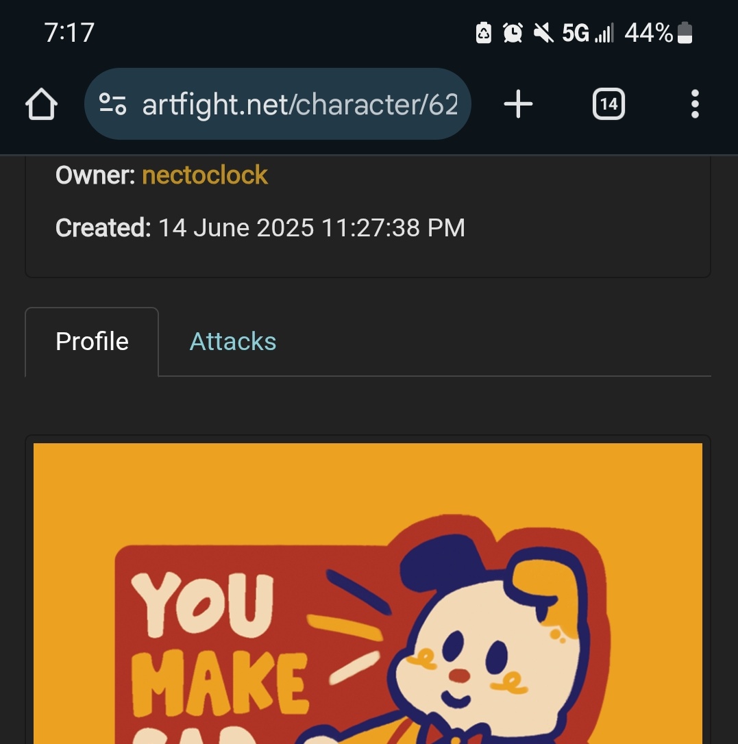 happy artfight month I have a single oc if anyones interested.. .