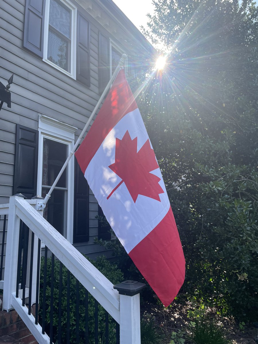 We are flying the Maple Leaf at Chez Edwards today to celebrate Canada Day.  A great day to celebrate our nation’s strongest ally and biggest trading partner.

And a special greeting to all of my friends and former colleagues at <a href="/CanadaFP/">Foreign Policy CAN</a>! #CanadaDay2025  #CanadaDay 🇨🇦