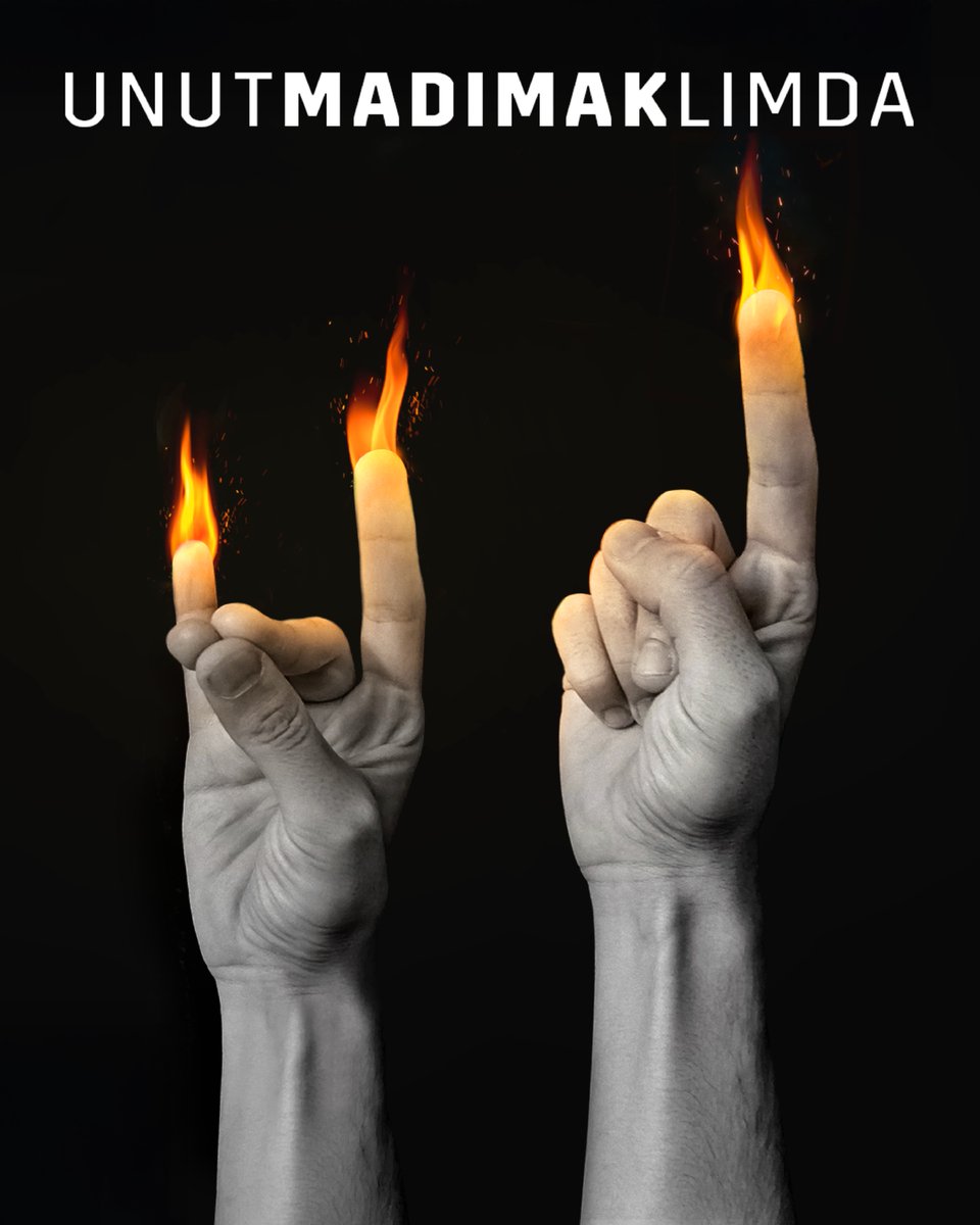 Yakanları ve aklayanları unutma.

#unutMADIMAKlımda