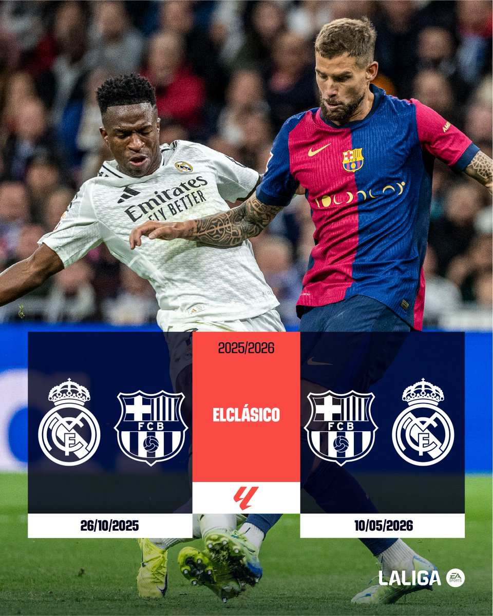 The world stops for this... #ElCLÁSICO is back in #LALIGAEASPORTS! 🔥