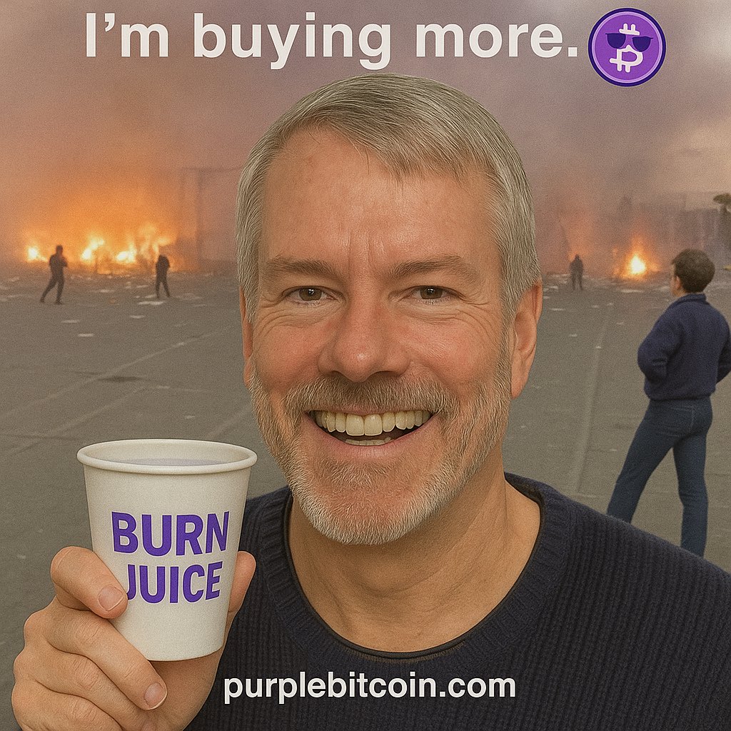 coinwizz303's tweet image. The world’s burning.
Fiat’s inflating.
Bitcoin maxis still chain-smoking coal just to validate a block.
Don’t you know cigarettes are bad for you?
⚡ Purple runs clean. The future runs light.
I’m buying more! 🟣🔥
#PurpleBitcoin #PBTC #EnergyEfficient #HardCap #BitcoinEvolved…