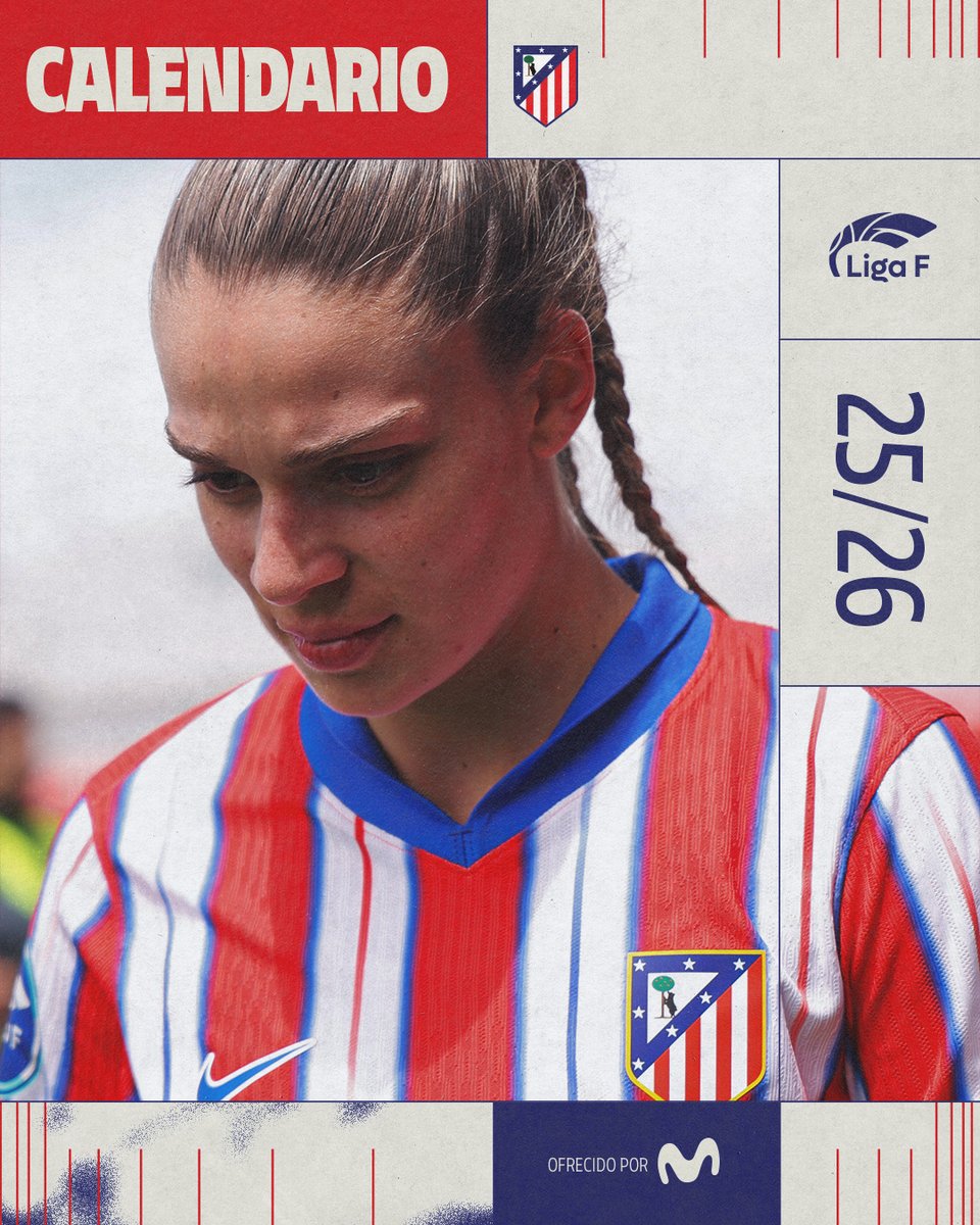 📅 ¡YA ESTÁ AQUÍ!

🔥 El calendario de la temporada 25/26 de <a href="/LigaF_oficial/">Liga F</a>. 

➡ loom.ly/wMo8Ulk